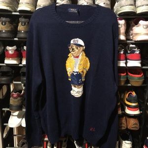 Ralph Lauren CP-93 Polo Bear knit Sweater